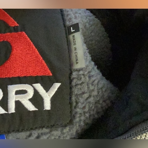 Gerry Mens Basecamp Zip Jacket Fleece Gray Large - Picture 5 of 5